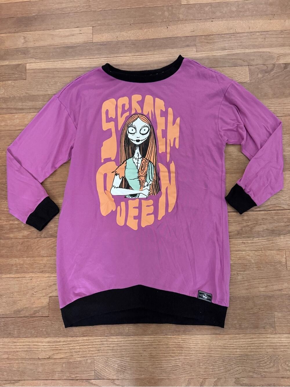 Disney Nightmare Before Christmas Sally Mini Dress Nightshirt - Sz M (8-10)
b24